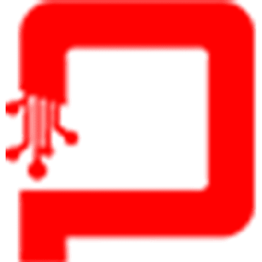 A red puzzle piece in the shape of an alphabet letter.
